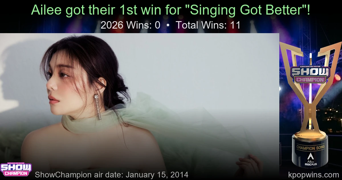 Ailee - Singing Got Better